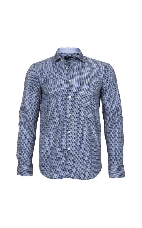 Giada Shirt Blue Multi L 